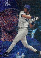 1998 Flair Showcase Legacy Collection #14 Derek Jeter Row 1 Baseball Card