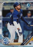 2019 Bowman Prospects Chrome #25 Fernando Tatis Jr. Refractor Baseball Card