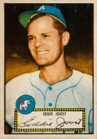 1952 Topps #45 Eddie Joost Red Back Baseball Card