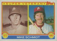 1983 Topps #301 Mike Schmidt Baseball Card