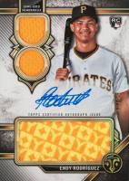 2024 Topps Triple Threads Rookie Autographed Relics #RARER Endy Rodriguez Baseball Card