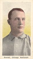 1910 Sporting Life # Orval Overall Baseball Card