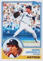 1983 Topps #422 George Cappuzzello Baseball Card