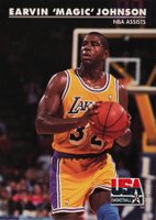 1992 Skybox USA #36 Magic Johnson Basketball Card