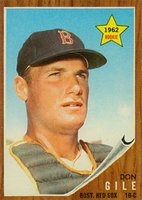 1962 Topps #244 Don Gile Baseball Card