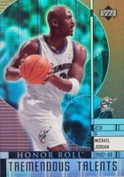 2002 Upper Deck Honor Roll Tremendous Talents #TT7 Michael Jordan Basketball Card