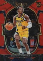 2022 Panini Select #79 Bennedict Mathurin Red Basketball Card
