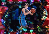 2022 Panini Select #296 Chet Holmgren Red Cracked Ice Basketball Card