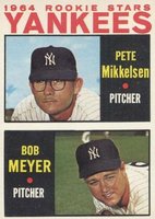 1964 Topps #488 Yankees Rookies Baseball Card