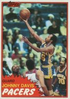 1981 Topps #16 Johnny Davis Basketball Card