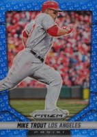 2014 Panini Prizm #3 Mike Trout 42 Prizm Baseball Card