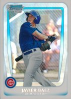 2011 Bowman Draft Prospects  #BDPP6 Javier Baez Chrome-Refractor Baseball Card