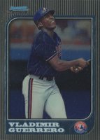 1997 Bowman Chrome #276 Vladimir Guerrero Baseball Card