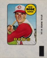 1969 Topps Decals # Pete Rose Baseball Card