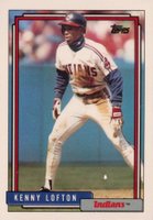 1992 Topps Traded #66T Kenny Lofton Baseball Card