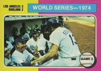 1975 Topps #462 World Series Game 2 Baseball Card
