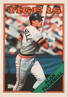 1988 Topps Tiffany #320 Alan Trammell Baseball Card