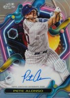 2023 Topps Cosmic Chrome Cosmic Chrome Autograph #PA Pete Alonso Baseball Card