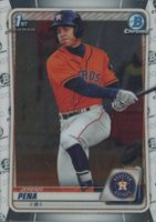 2020 Bowman Chrome Prospects #BCP61 Jeremy Pena Baseball Card