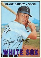 1967 Topps #286 Wayne Causey Baseball Card
