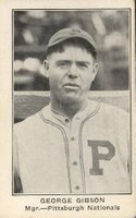 1922 American Caramel--Series of 120 ! RB # George Gibson Baseball Card