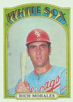 1972 Topps #593 Rich Morales Baseball Card