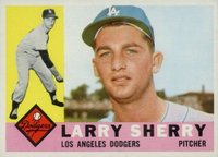 1960 Topps #105 Larry Sherry Baseball Card