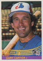 1984 Donruss #55 Gary Carter Baseball Card