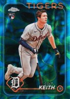 2024 Topps Chrome Update #USC8 Colt Keith Blue/Green Lava Lamp Baseball Card