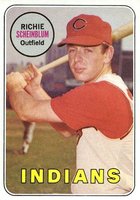 1969 Topps #479 Richie Scheinblum Baseball Card