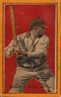 1911 Baseball Bats Hand Cut # Honus Wagner Baseball Card