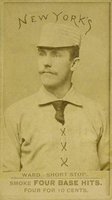 1887 Four Base Hits #14 John Ward Baseball Card
