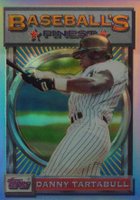 1993 Finest #167 Danny Tartabull Refractor Baseball Card