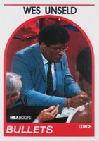 1989 Hoops #53 Wes Unseld Basketball Card