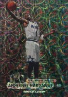 1997 Metal Universe Championship #14 Anfernee Hardaway Precious Metal Gems Basketball Card