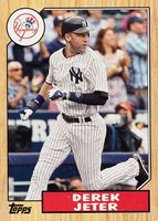 2012 Topps 1987 Topps Minis #TM16 Derek Jeter Baseball Card