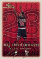 1999 Upper Deck MVP #199 Michael Jordan Gold Script Basketball Card