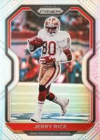 2020 Panini Prizm #291 Jerry Rice Silver Prizm Football Card