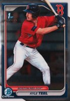 2024 Bowman Chrome Prospects #BCP48 Kyle Teel Baseball Card