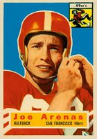 1956 Topps #38 Joe Arenas Football Card