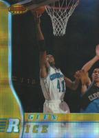 1996 Bowman's Best #2 Glen Rice Atomic Refractor Basketball Card