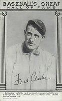 1948 Baseball's Great Hall of Fame Exhibits # Fred Clarke Baseball Card