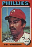 1975 Topps Mini #501 Bill Robinson Baseball Card