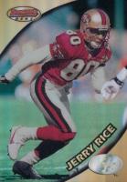 1997 Stadium Club Bowmans Best Previews  #BBP14 Jerry Rice Refractor Football Card