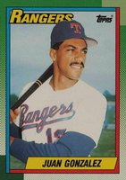 1990 O-Pee-Chee #331 Juan Gonzalez Baseball Card