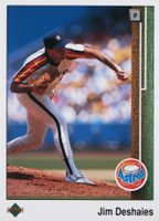1989 Upper Deck #76 Jim Deshaies Baseball Card