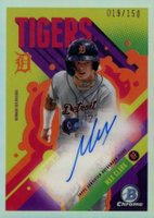 2024 Bowman Chrome Bowman Ascensions Autographs #MC Max Clark Baseball Card