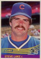 1984 Donruss #198 Steve Lake Baseball Card