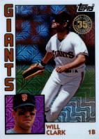 2019 Topps Silver Pack 1984 Chrome Promo  #29 Will Clark Baseball Card