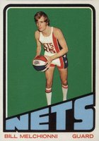1972 Topps #225 Bill Melchionni Basketball Card
